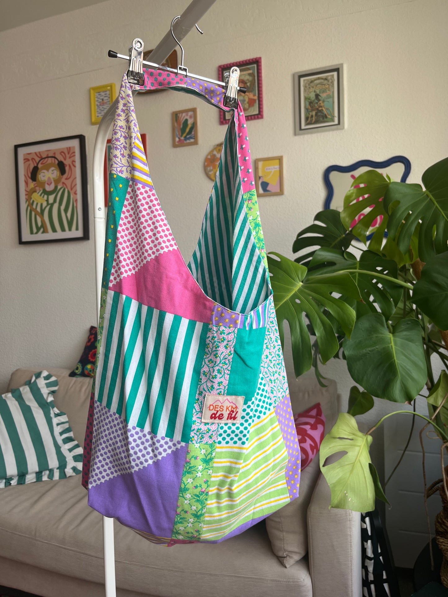 Le Sac de Plage - Patchwork vintage