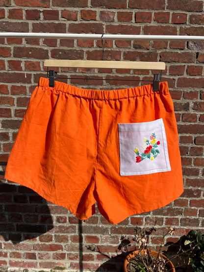 Le short Orange