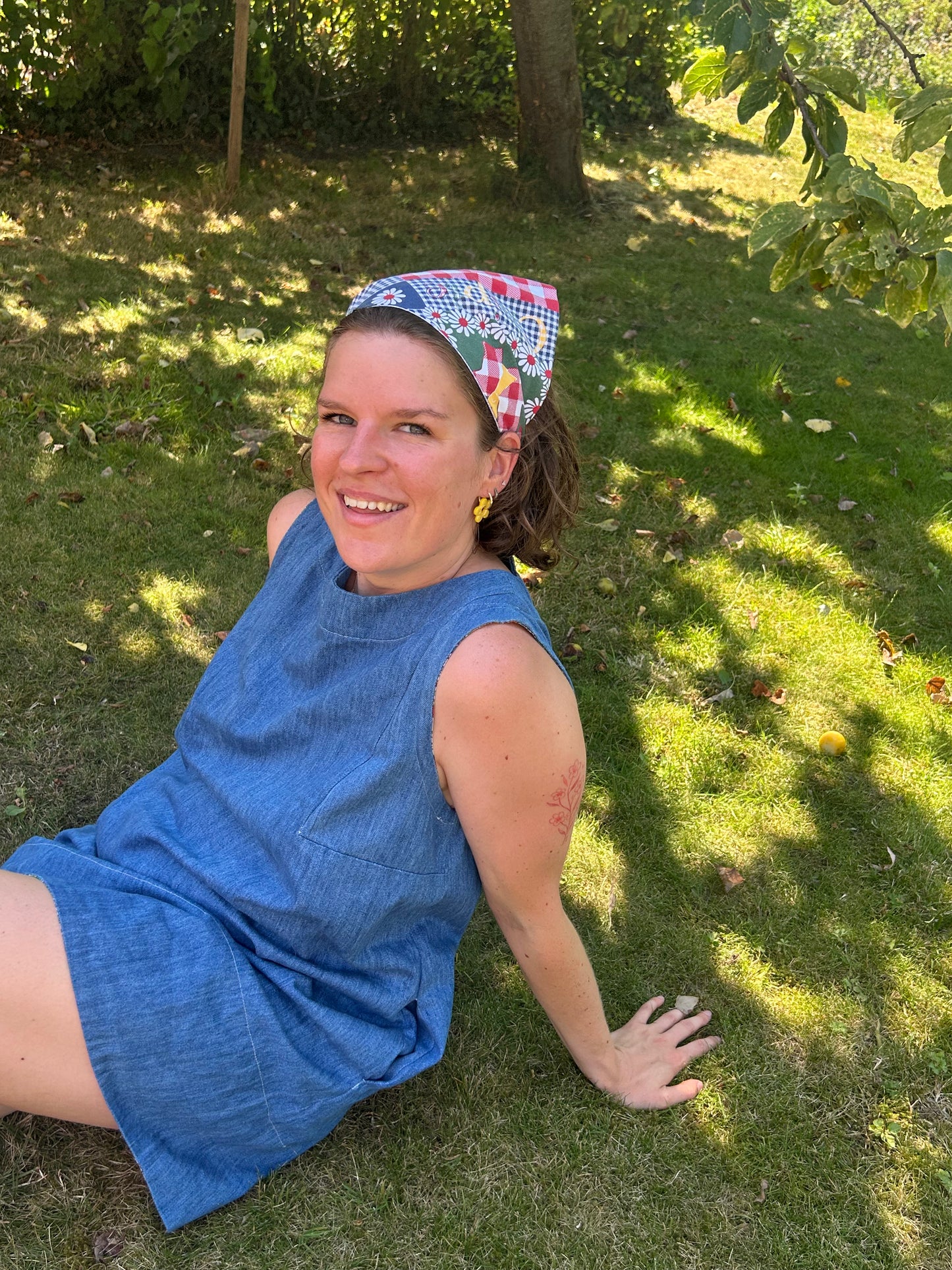 Le fichu réversible 🌼