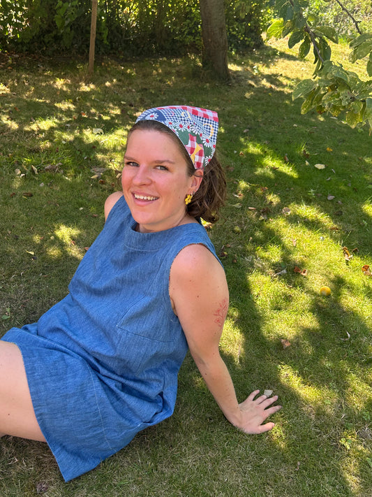 Le fichu réversible 🌼