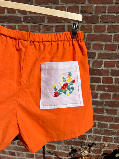 Le short Orange