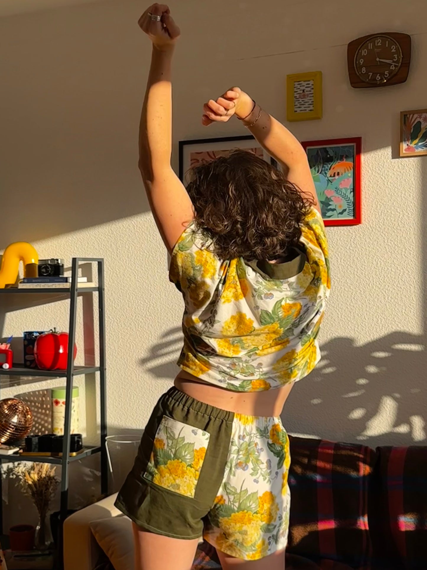 Le pyjama - Hortensia