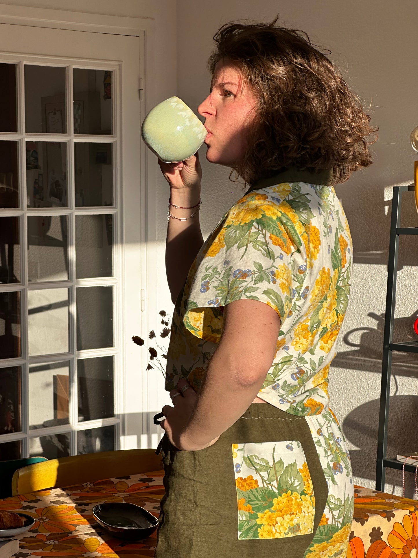 Le pyjama - Hortensia