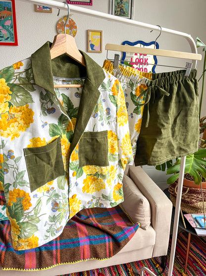 Le pyjama - Hortensia